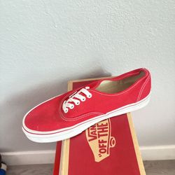 Red Vans 