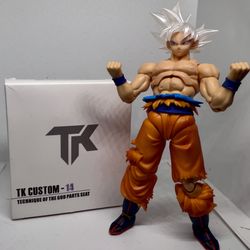 TK Custom-14 Ultra Instinct Headset – SHF Goku Fit (1/12 Scale)