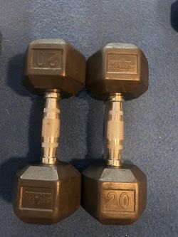 Pair of 20lb dumbells