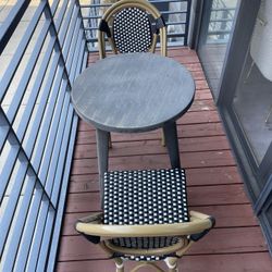 Three Piece Bistro Dining Set
