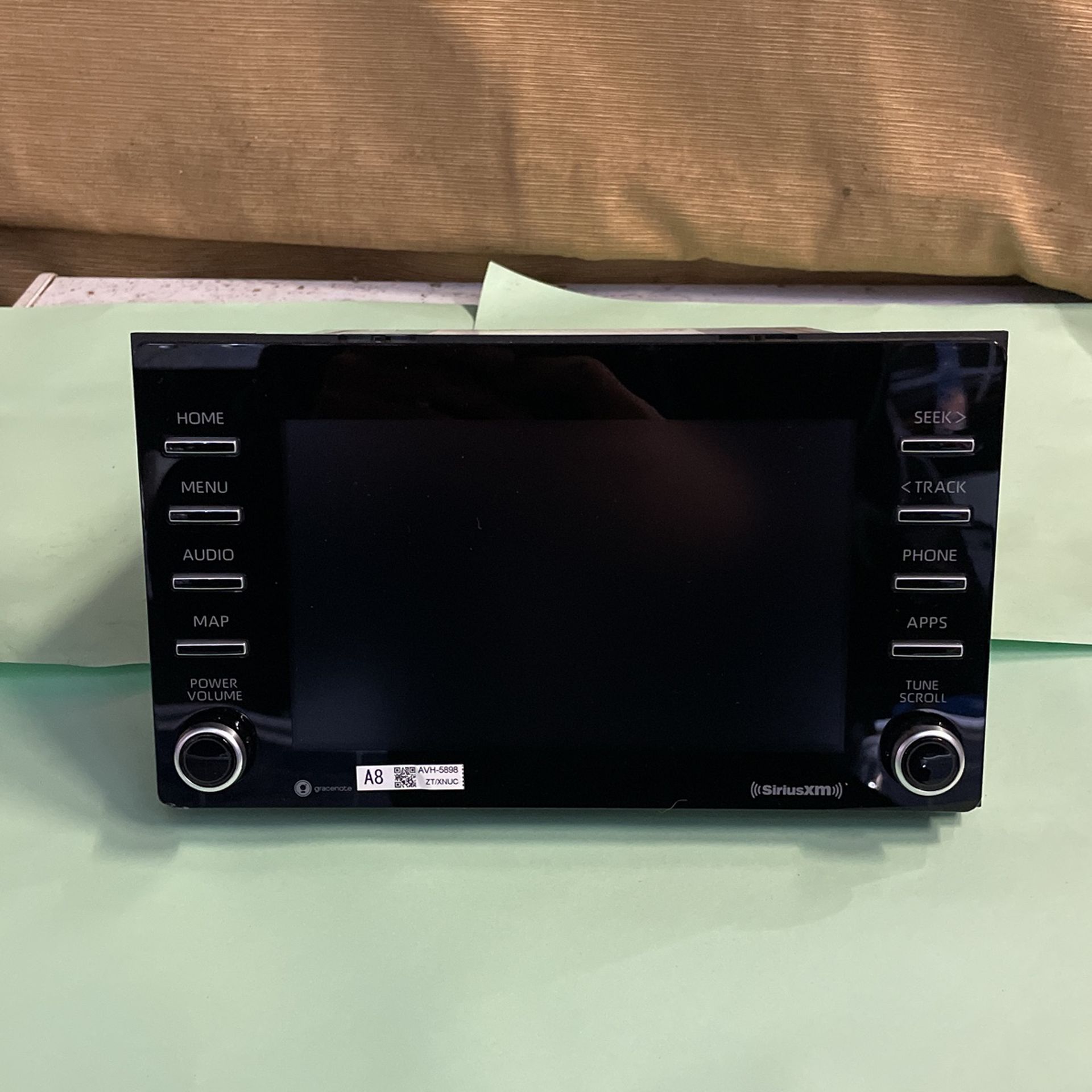 Toyota Radio Receiver Display