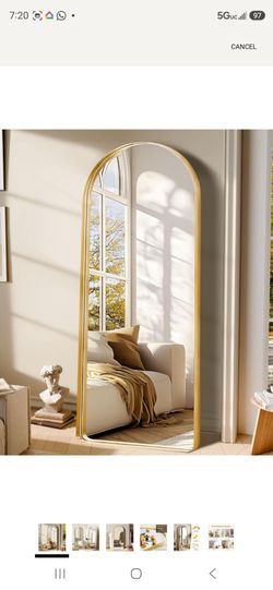 Brand New 71x32 Large Mirror Gold Frame