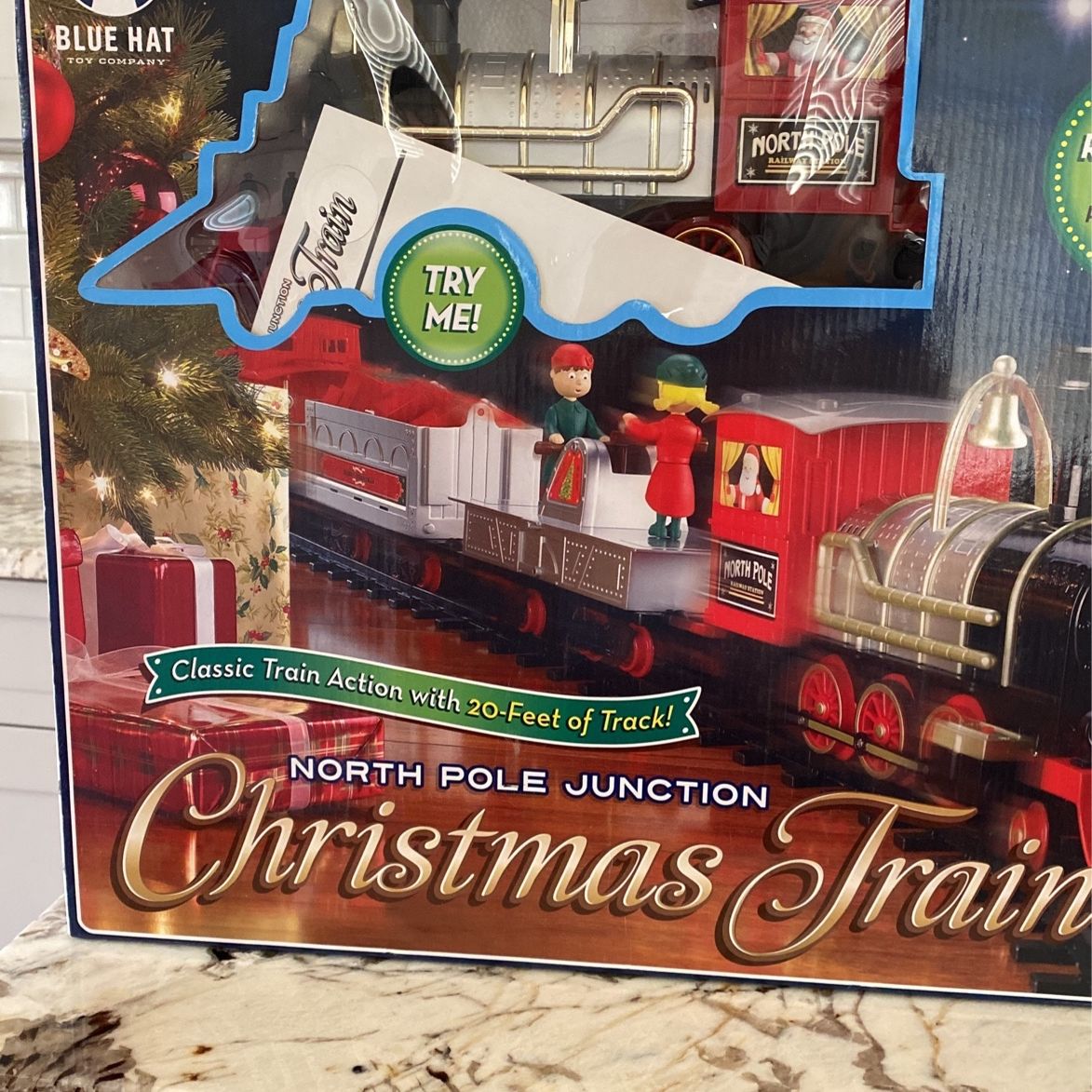 North pole junction christmas train sale