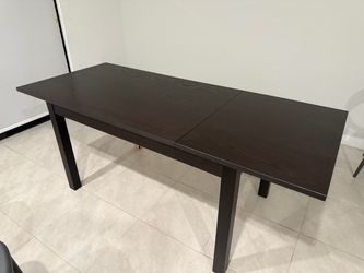 Ikea extendable dining table