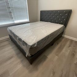 King Size Bed Frame $325 W/ Delivery 