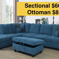 💫FREE DELIVERY💫Brand New Sectional Sofa Couch 