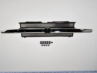 New Front Grille Assembly For 2002 - 2005 Chevy Trailblazer Gm1200477