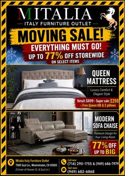 MATTRESSES - ALL SIZE - BRAND NEW - UP TO 77% OFF!!!