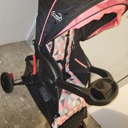 Kolcraft Coral Sport Lightweight Stroller Coral