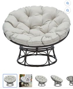 Grey Papasan Chair