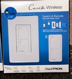 Caseta switch, and remote