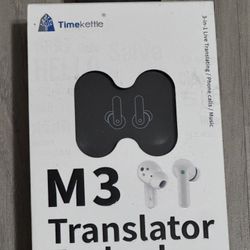 Timekettle M3 3-in-1 Language Translator Earbuds
