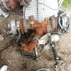 Toyota super turbo With manifold I'm Not Sure Islf 1jz Or 2jz