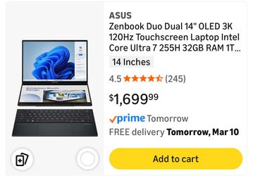 Asus Zenbook Duo Dual