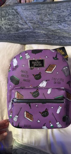 Brand New Backpacks Hocus-Pocus From Disney And Jason Friday The 13Th