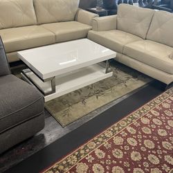 Leather Sofa & Leather Love Seat On Sale