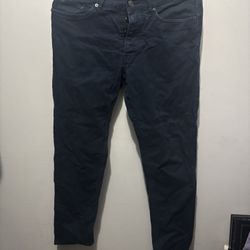 H&M Mens Pants Dark Navy Size 29 Slim Fit Dress Pants