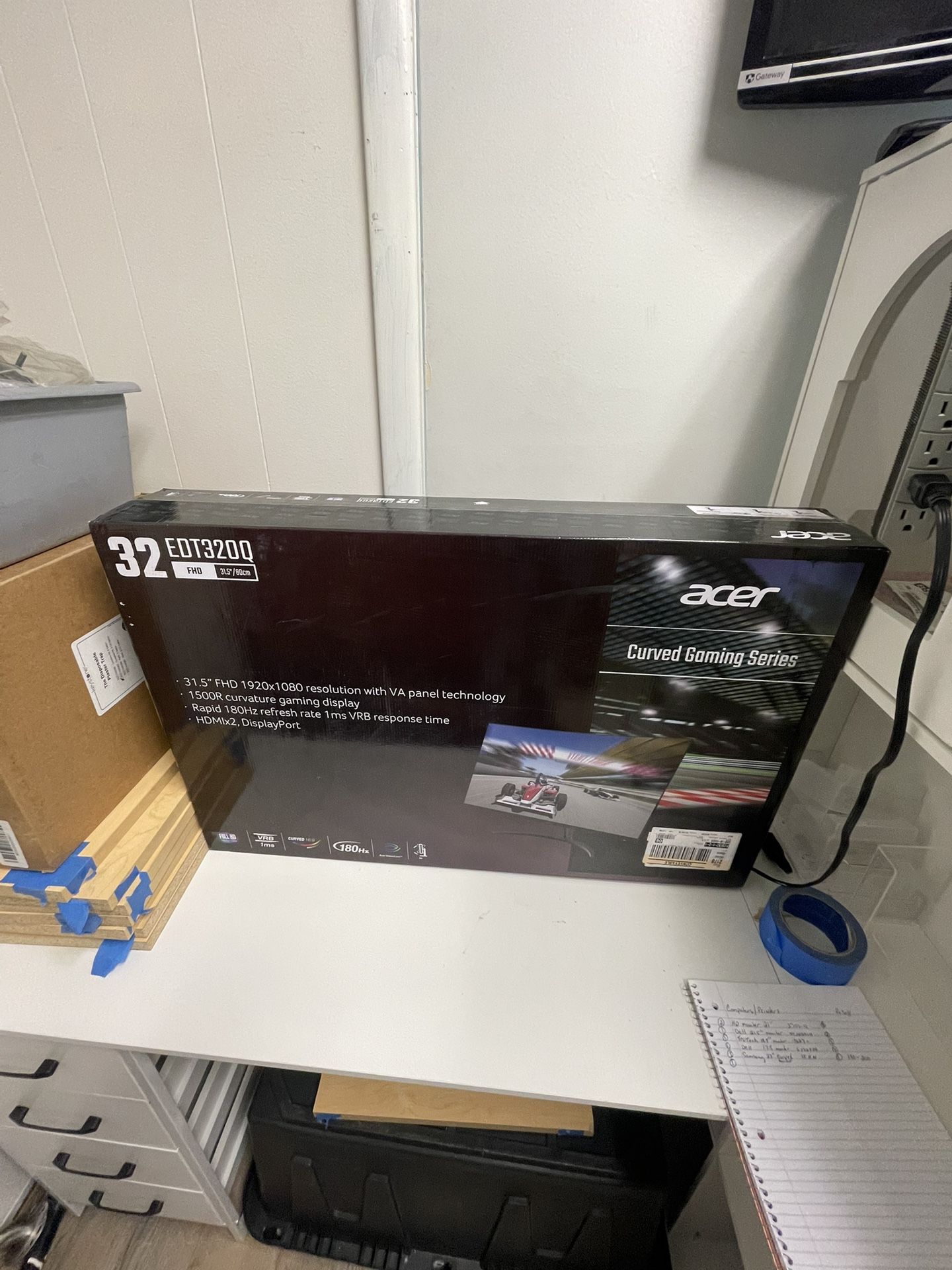 ACER 31.5 Curve Computer monitor