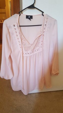 Pink long sleeve shirt