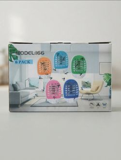 Brand New 6-Pack Plug-In Bug Zapper / Mosquito Trap (Model I66)