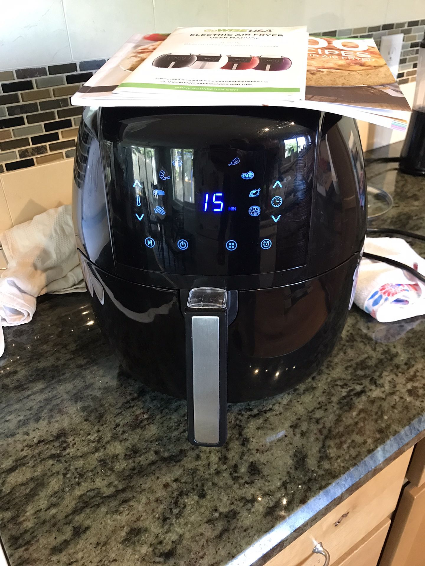 GoWISE USA Air Fryer 5.8 Qt