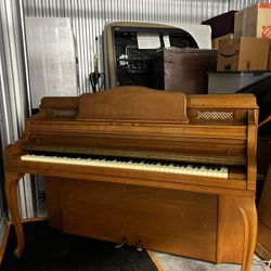 Upright Steinway Console Piano