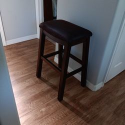 Two Suede 28 Inches  Stool 