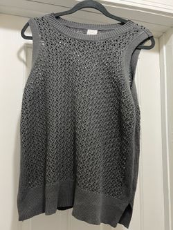 Woman’s Crochet Vest- large