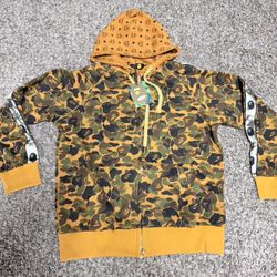 Bape X Mcm Hoodie 