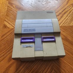 Super Nintendo For Sale Or Trade