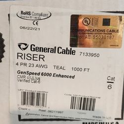 Cat6 1000ft Roll. 