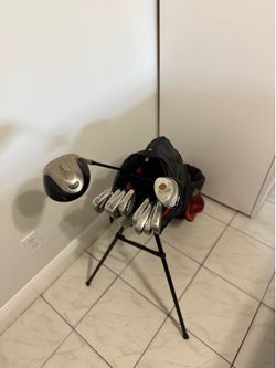 Complete Men’s Golf Club Set w/ Stand Bag