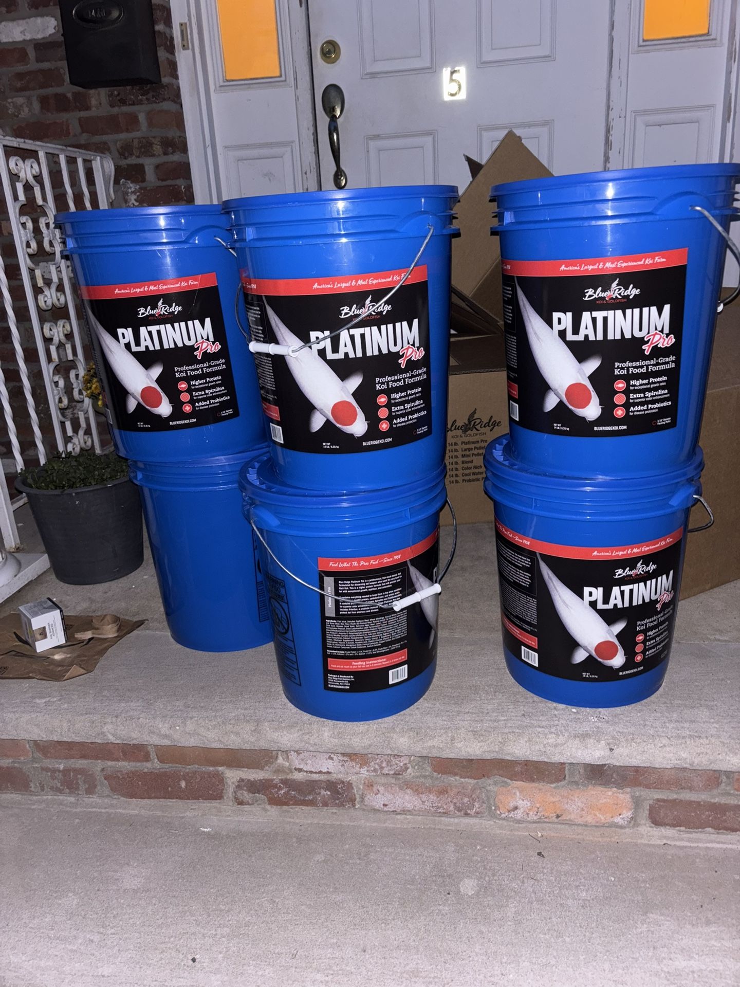 Blue Ridge Platinum Pro Koi Fish Food
