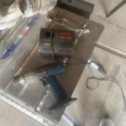 Drill With Charger 