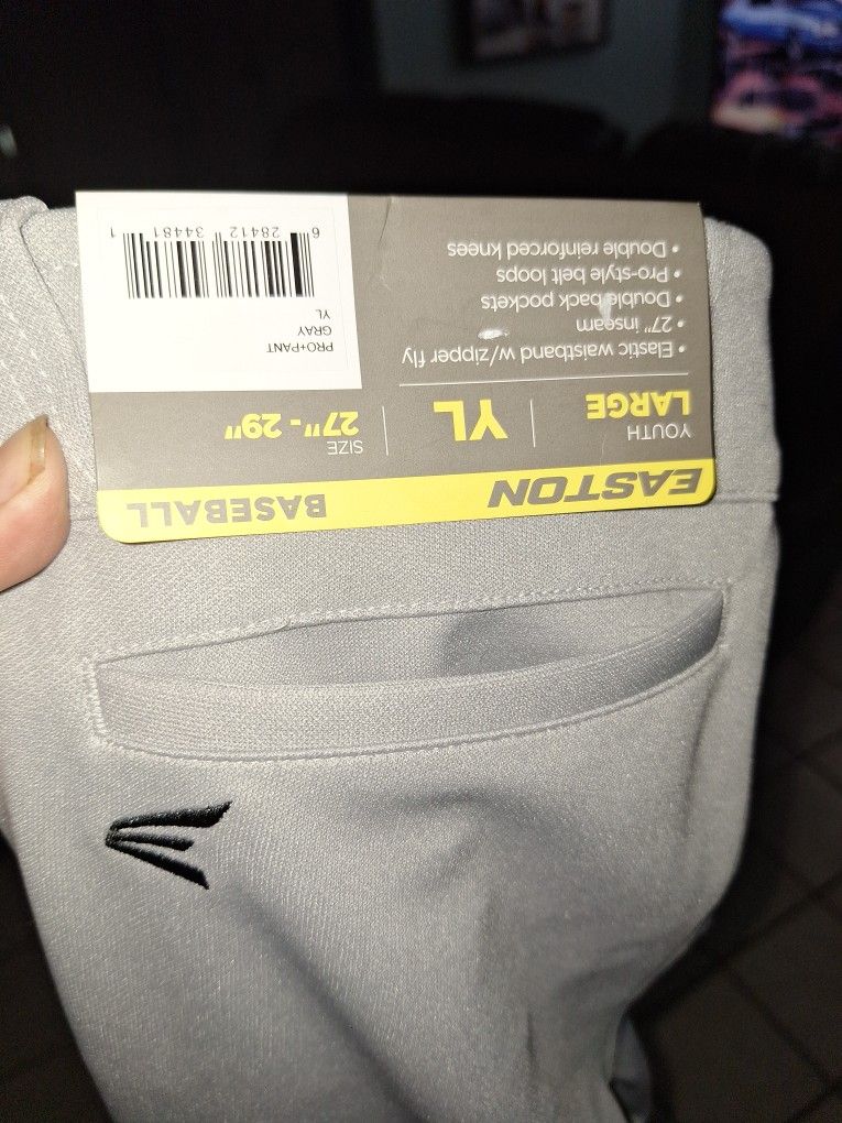 Easton Baseball Pants Youth Large