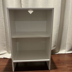 White Bookcase Shelf