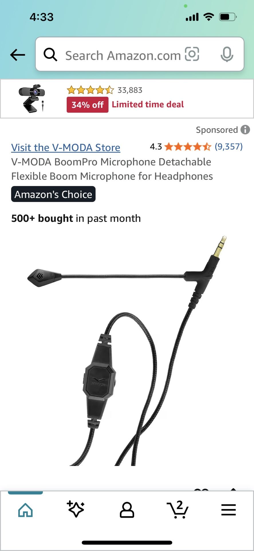 Boom-Pro Detachable Flexible Microphone 