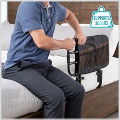 Stander EZ Adjust Bed Rail, Adjustable Senior Bedrail and Safety Assist Railing