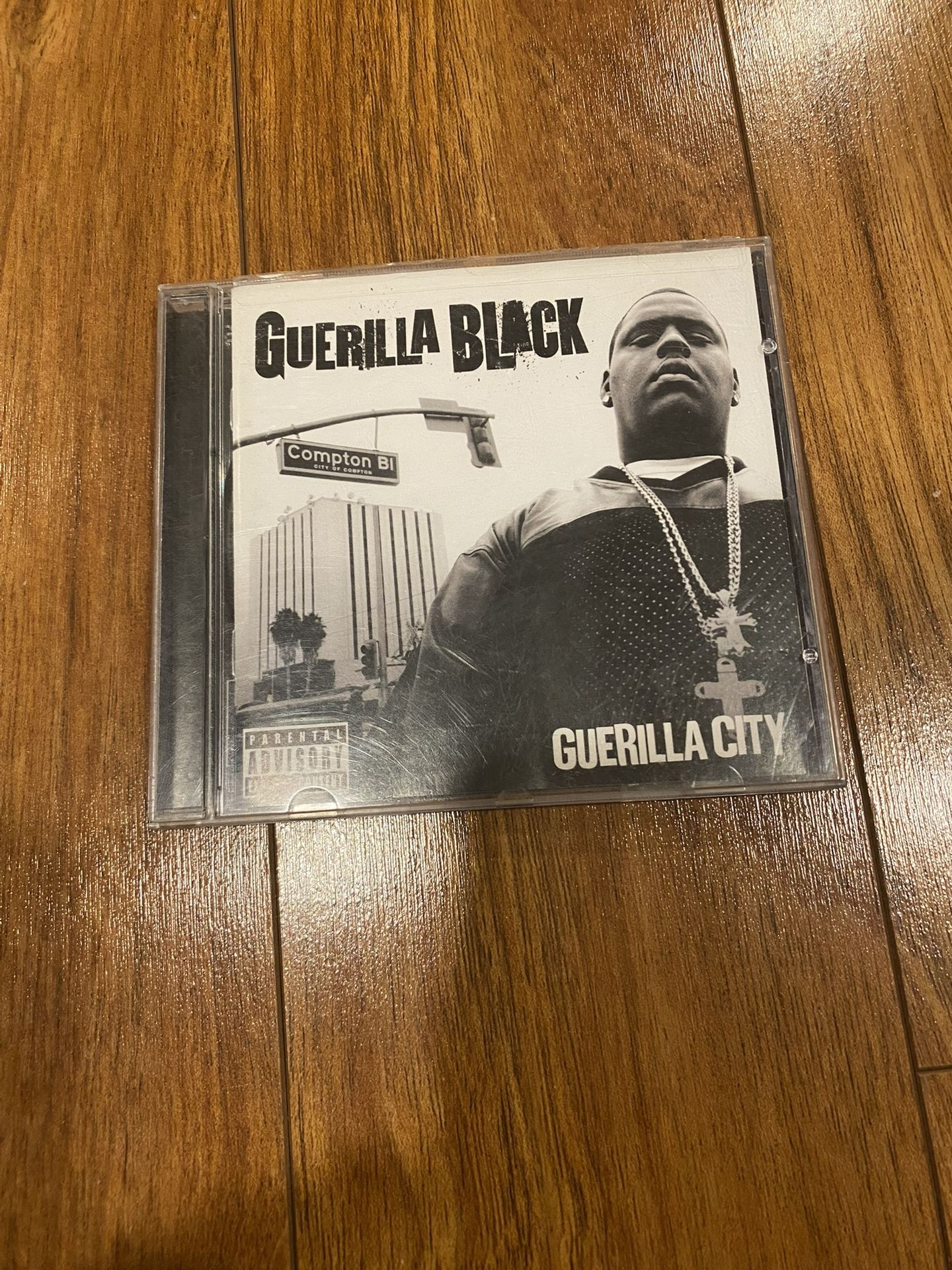 Guerrilla Black Guerrilla City CD Case Only ‘’NO CD’’ Compton West Coast LA Rap