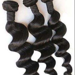 3 Soft & Full Brazilian Body Wave ***100% Human Hair*** Bundles 16, 18 and 20 Inches (NEW) - Retail $315