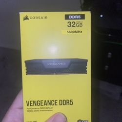 Corsair 32GB DDR 5 vengeance RAM