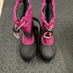 Sorel Winter Snow Boots For Kids Size 12