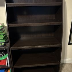 Kids Room Bookshelf With Storage Cubby