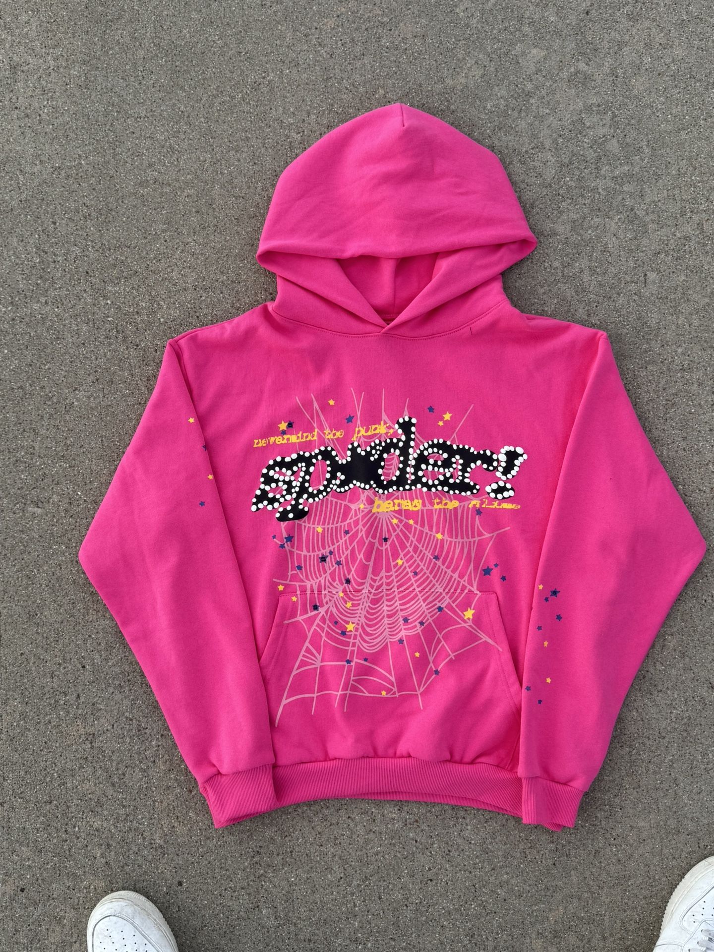 Pink Spider Hoodie