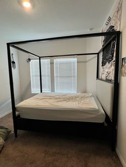 Canopy bed frame