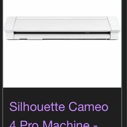 Silhouette cameo 4. And  A Heat press  