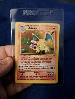Pokémon Charizard Card Original Base Set 1999