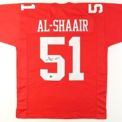 Azeez Al-Shaair Signed San Francisco 49ers Jersey (Beckett)