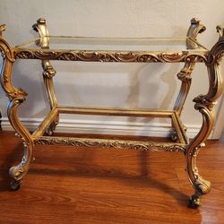 Vintage French Style Bar Cart