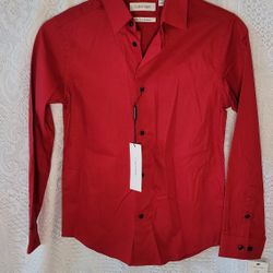 Red Dress Shirt